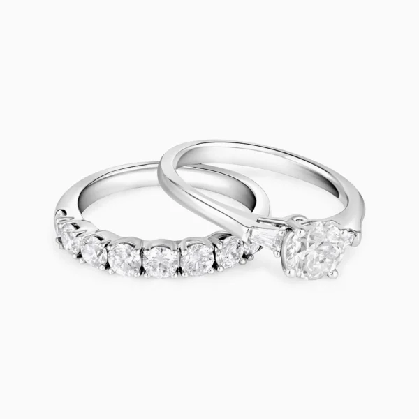 Farah Wedding Twin Rings