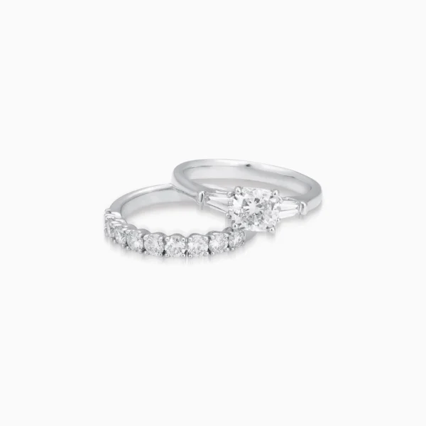 Farah Wedding Twin Rings