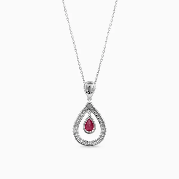 Ruby Diamond Necklace